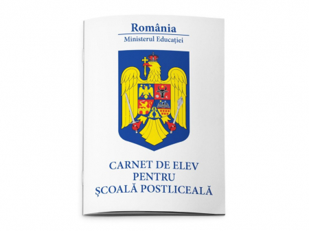 Cărți Educative, Activități - Carnet de elev pentru scoala postliceala