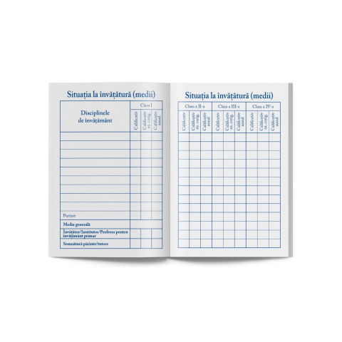 Carnet elev cl. 1-4 [2]