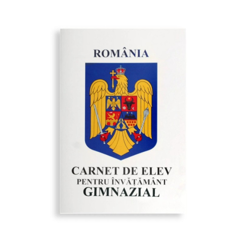 Rechizite Școlare - Carnet elev invatamant gimnazial clasele V-VIII+CNP, NOVA