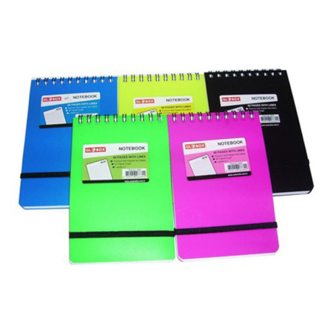 Birotică și Papetărie - Carnetel A7 notes pvc Globox spira  60 coli 