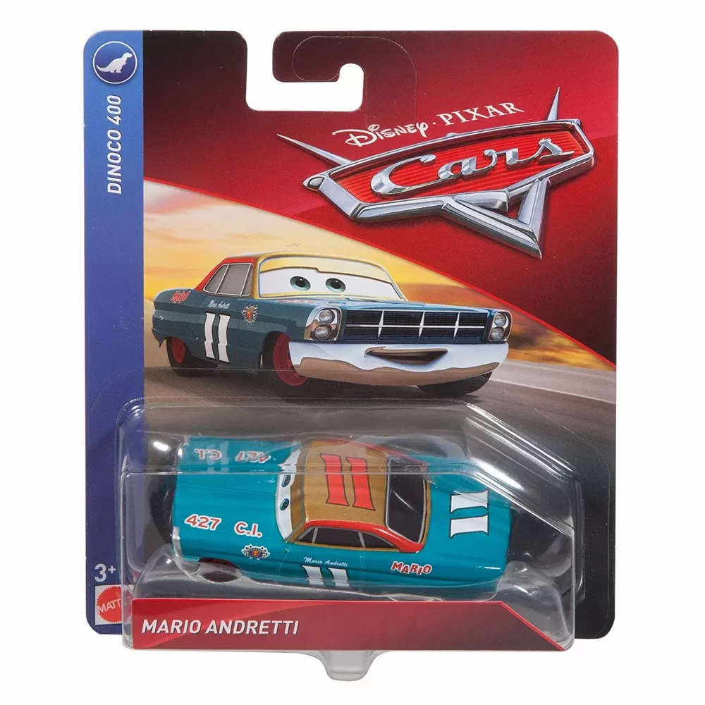 Jucării și Jocuri pentru copii - Cars 3 personaj die cast mario andretti, varsta de la 3 ani la 10 ani