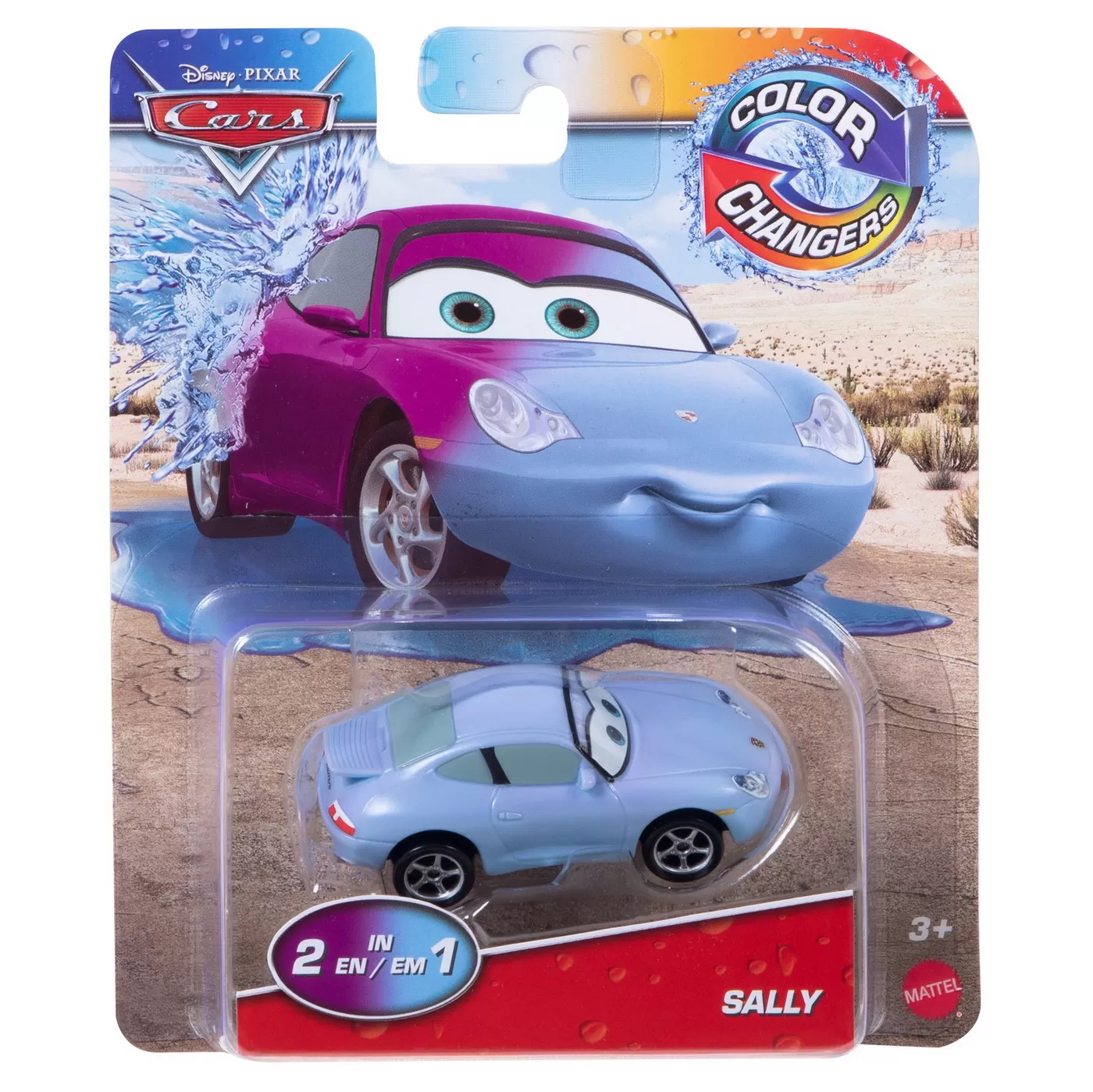 Jucării și Jocuri pentru copii - Cars masinuta sally cu culori schimbatoare, varsta de la 3 ani la 10 ani