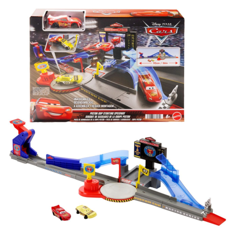Cars set de joaca pista de curse piston cup cu masinuta inclusa copii varsta 4 ani - 9 ani [1]