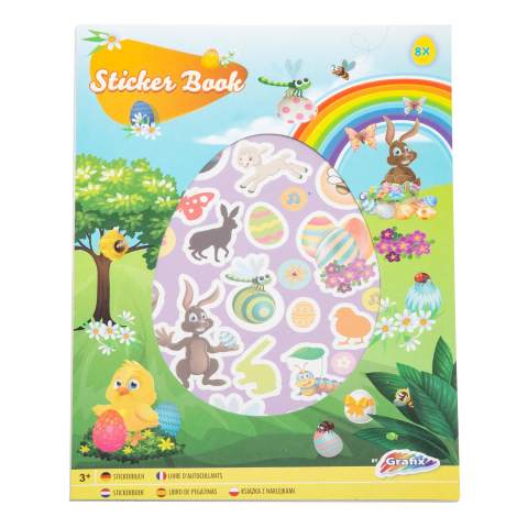 Art & Craft si Artizanat - Carte+abtibilduri Paste  Grafix 