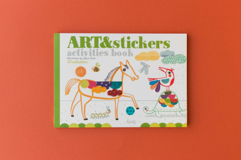 Carte Arta cu stickere, Londji pentru Baiat, Fata varsta 3 - 6, 6 - 9 [1]