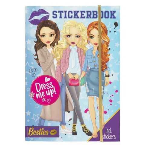 Cărți Educative, Activități - Carte cu abtibilduri - Parada modei