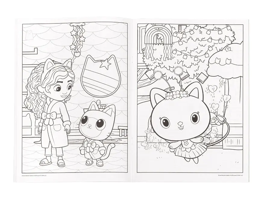 Carte cu abtibilduri reutilizabile - Gabby's Dollhouse [3]