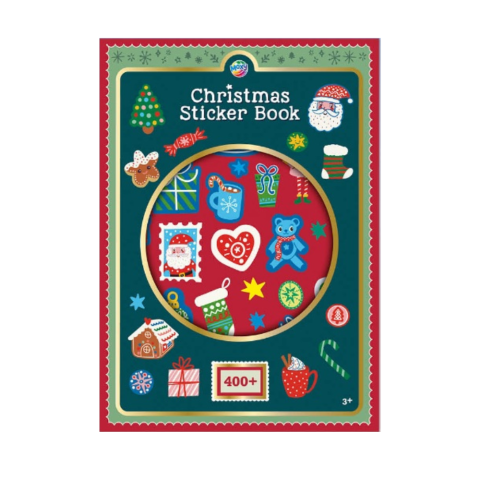 Cărți Educative, Activități - Carte cu abtibilduri - Vine Craciunul