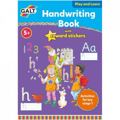 Cărți Educative, Activități - Carte cu activitati si abtibilduri -  Scrisul de mana