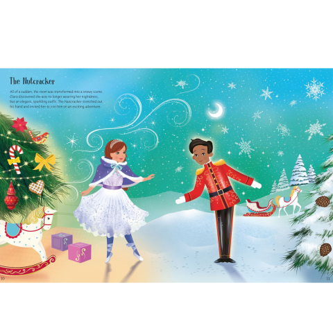 Carte cu autocolante, Spargatorul de Nuci, Sticker Dolly Dressing The Nutcracker, 5 Ani+ [4]
