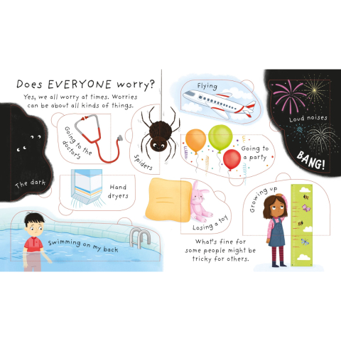 Carte cu ilustratii despre emotii si curaj, Very First Questions and Answers: Why do I (sometimes) worry?, Varsta 3 ani+ [1]