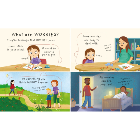 Carte cu ilustratii despre emotii si curaj, Very First Questions and Answers: Why do I (sometimes) worry?, Varsta 3 ani+ [3]