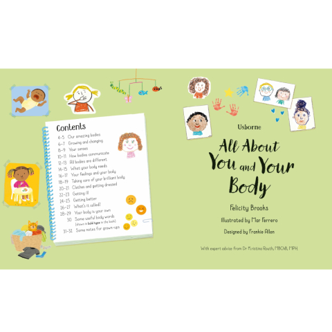 Carte cu ilustratii, Ghid Despre Sanatate, All About You and Your Body, Varsta 3 ani+ [4]