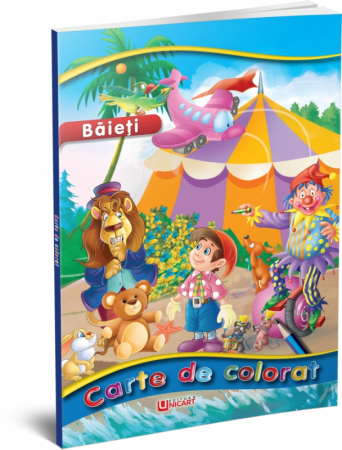 Carte de colorat cu desene, A4, 96 pagini - Micostore.ro