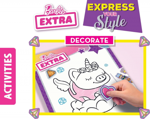 Carte de colorat cu activitati Barbie  - Stilul tau [5]