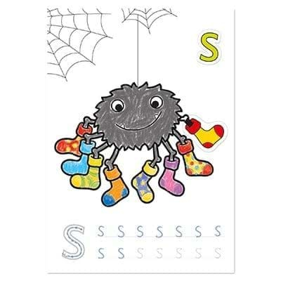 Carte de colorat cu activitati in limba engleza si abtibilduri ABC [2]