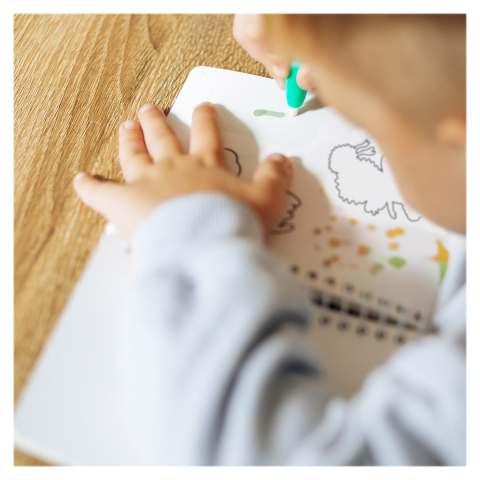 Carte de colorat cu apa, Zane, copii varsta 3-6 ani [2]