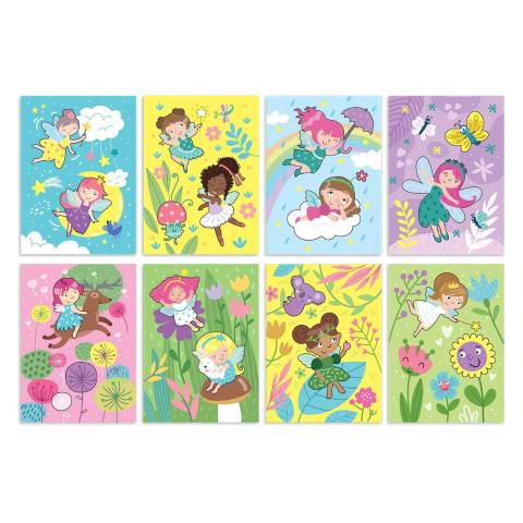 Carte de colorat cu apa, Zane, copii varsta 3-6 ani [4]