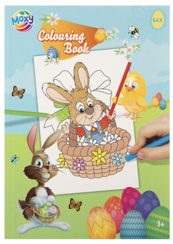 Cărți Educative, Activități - Carte de colorat - Magia Pastelui