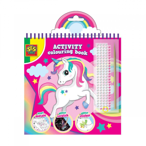 Cărți Educative, Activități - Carte de colorat pentru copii, 3ani+