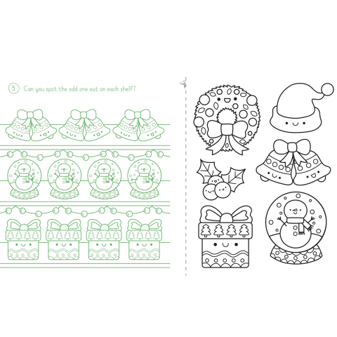 Carte de colorat pentru geam, Cute Christmas Window Art, 5 Ani+ [2]