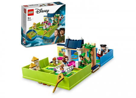 LEGO Disney - Carte de povesti Peter Pan si Wendy, varsta de la 5 ani la 10 ani