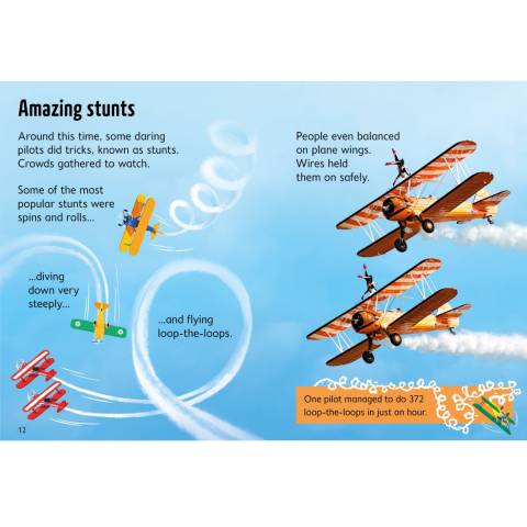 Carte educativa, Primele Zboruri, Istoria Avioanelor, Beginners Planes, Varsta 4 ani+ [3]