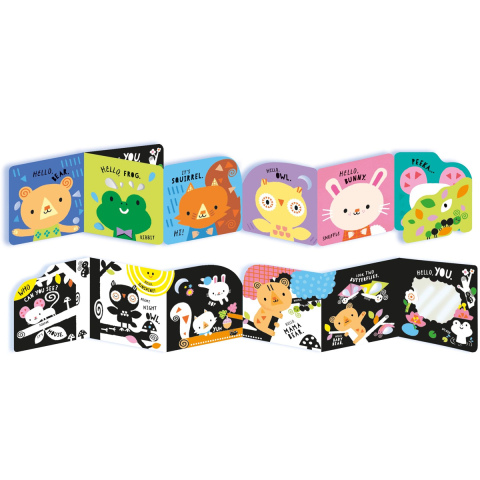 Carte interactiva cu oglinda, Tummy Time, 3 Ani+ [4]
