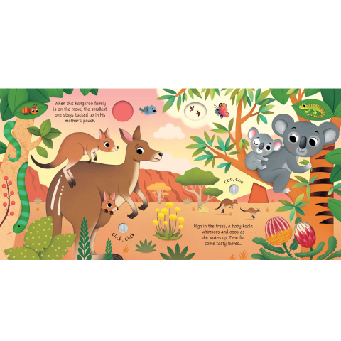 Carte interactiva cu sunete, Pui de animale, Baby Animal Sounds, 3 Ani+ [2]