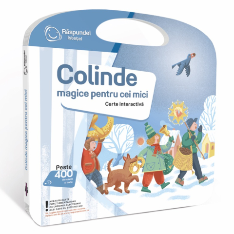 Carte Interactiva Raspundel Istetel, Colinde de Craciun si Cantece de Iarna, 400+ Sunete [1]