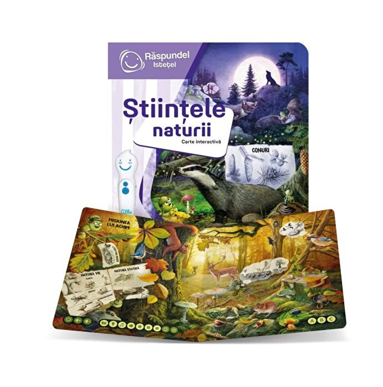 Raspundel Istetel, carte Stiintele naturii - Aventuri prin natura varsta 6-7 ani ,7-9 ani ,9-12 ani, Unisex [3]