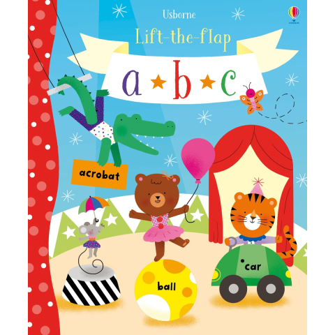 Carti in Engleza pentru copii - Carte interactiva Usborne, Ridicati Clapeta, Lift The Flap ABC, varsta 3 ani+