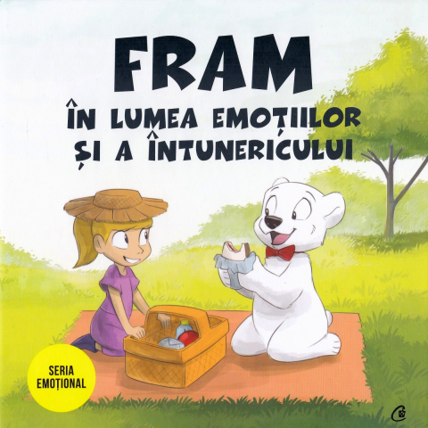 Cărți Educative, Activități - Carte Lumea emotiilor alaturi de Fram, educatie emotionala, coperta cartoanata, Varsta 3-7 Ani