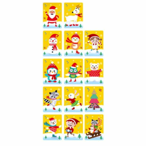 Carte magnetica cu puzzle magnetic, Mos Craciun, Sarbatori [3]