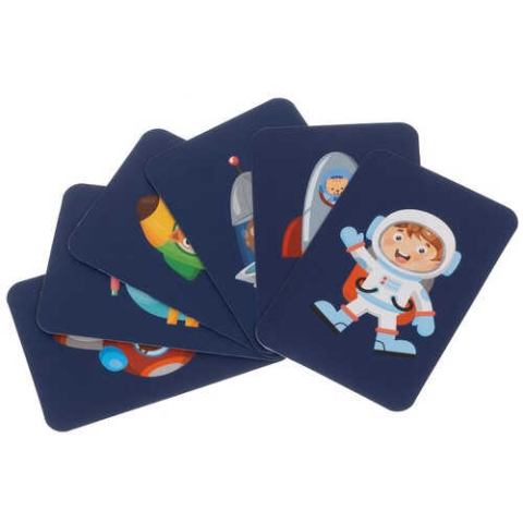 Carte magnetica Spatiul Cosmic puzzle 50 piese magnetice STEAM educativ [2]
