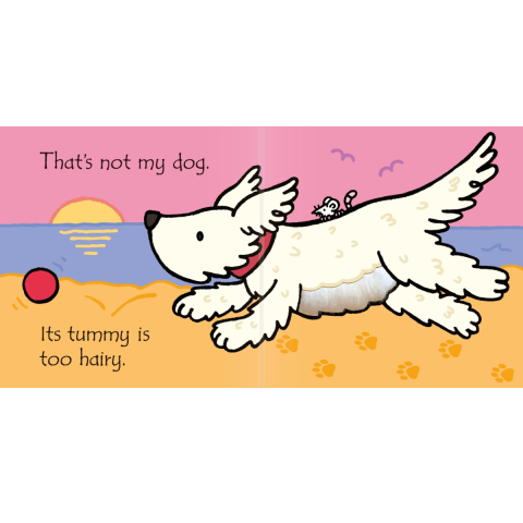 Carte senzoriala cu texturi pufoase, Touch and Feel, Nu e Catelusul Meu. That's not my dog, 3 luni+ [3]