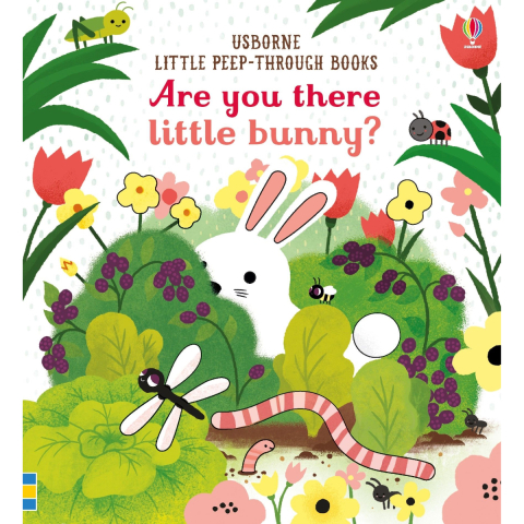 Carti in Engleza pentru copii - Carte senzoriala cu texturi si decupaje, Unde este iepurasul?, Are you there little Bunny?, Varsta 6 luni+
