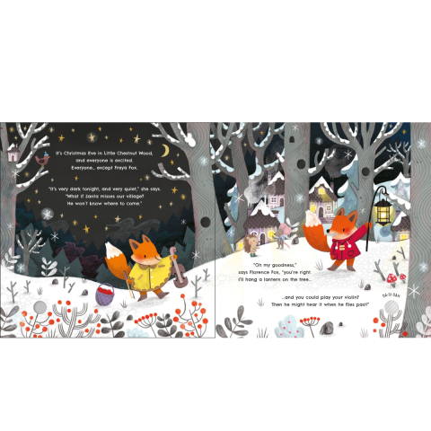 Carte Sonora cu Luminite si Colinde de Craciun, Lights and Sounds Christmas, Varsta 6 luni+ [1]