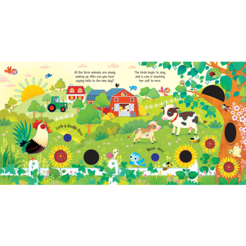 Carte Sonora Interactiva Sound Books, Ferma, Farm Sounds, Varsta 3 ani+ [2]