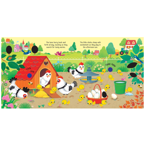 Carte Sonora Interactiva Sound Books, Ferma, Farm Sounds, Varsta 3 ani+ [1]