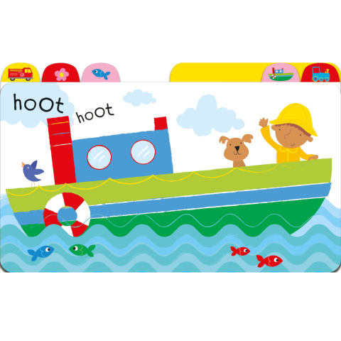 Carte Sonora Interactiva, Sunete de Vehicule, Noisy Book Things That Go, Varsta 9 luni+ [3]