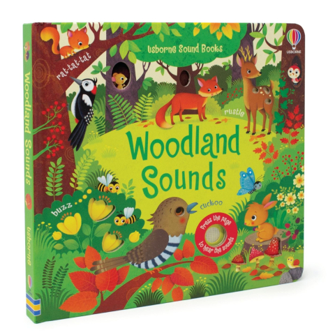 Carte Sonora Sound Book, Padurea Fermecata, Woodlands Sounds, varsta 3 ani+ [4]