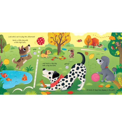 Carte Sonora Usborne Sound Book, Lumea Animalelor, Pets, varsta 3 ani+ [2]