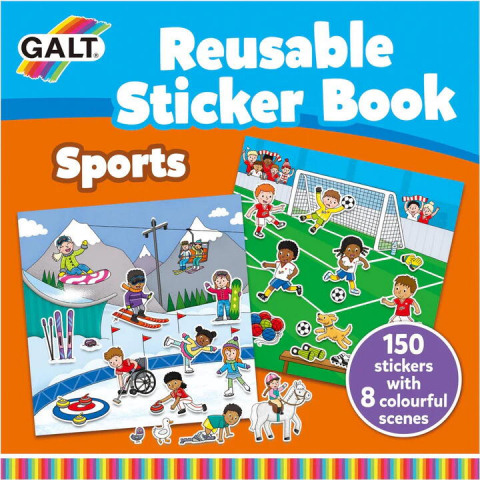 Cărți Educative, Activități - Cartea mea cu stickere - Activitati sportive