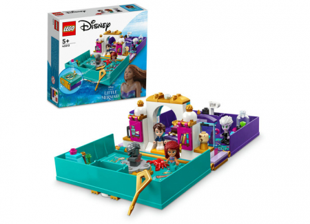 LEGO Disney - Cartea povestii Mica sirena, varsta de la 5 ani la 12 ani