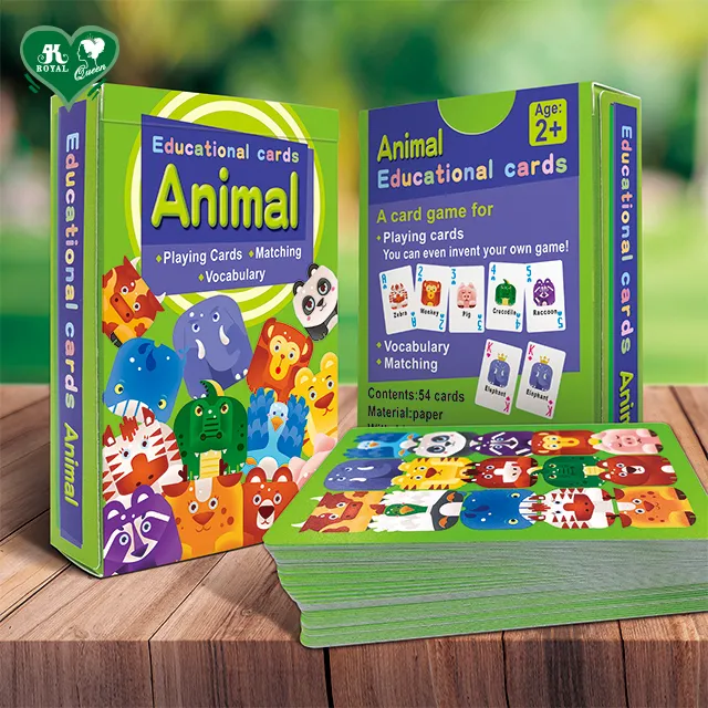 Carti de joc royal educative cu animale, copii varsta 3 ani pana la +15 ani [4]