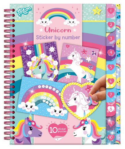 Cărți Educative, Activități - Carticica cu activitati si abtibilduri - Unicorn