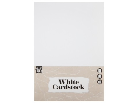 Art & Craft si Artizanat - Carton Alb A4-10 foi 220gr  Grafix 