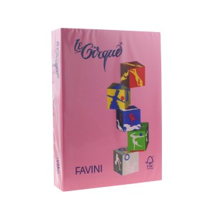 Birotică și Papetărie - Carton color 160g/mp a4 206 roz ciclam favini