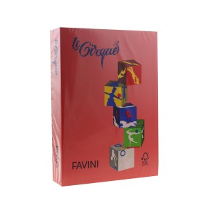 Birotică și Papetărie - Carton color 160g/mp a4 209 rosu favini 